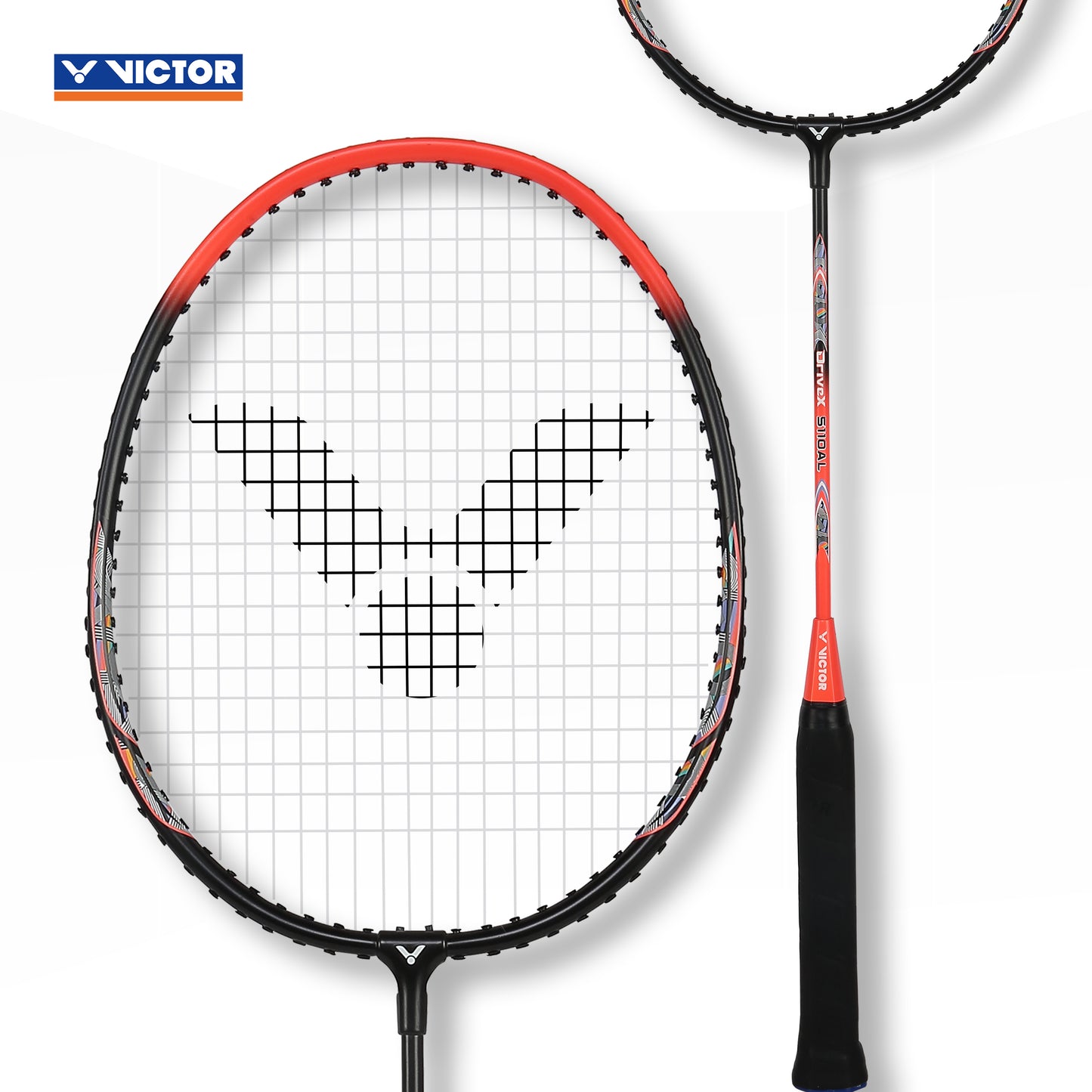 Victor DX-5110AL set, badminton racket combo pack, aluminum badminton rackets, steel shaft racket, beginner badminton set, Victor recreational set, pack of 2 rackets, shuttles included, badminton set with case, 2U G5 Victor racket, easy play badminton gear, training badminton rackets, Victor beginner series, budget badminton rackets, DX-5110AL bundle