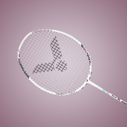 Victor DX-KF-A racket, DriveX professional series, G5 grip badminton racket, high tension Victor racket, unstrung pro racket, Pyrofil shaft racket, hard core technology Victor, nano fortify frame, badminton racket with free core, Victor 4U G5 unstrung, badminton racket with dynamic hex, elite level racket Victor, badminton for advanced players, sharp control racket, durable frame racket