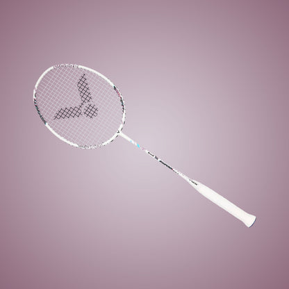 Victor DX-KF-A racket, DriveX professional series, G5 grip badminton racket, high tension Victor racket, unstrung pro racket, Pyrofil shaft racket, hard core technology Victor, nano fortify frame, badminton racket with free core, Victor 4U G5 unstrung, badminton racket with dynamic hex, elite level racket Victor, badminton for advanced players, sharp control racket, durable frame racket