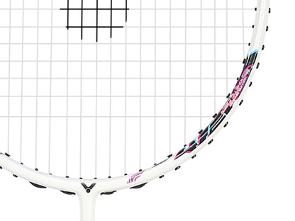 Victor DX-KF-A racket, DriveX professional series, G5 grip badminton racket, high tension Victor racket, unstrung pro racket, Pyrofil shaft racket, hard core technology Victor, nano fortify frame, badminton racket with free core, Victor 4U G5 unstrung, badminton racket with dynamic hex, elite level racket Victor, badminton for advanced players, sharp control racket, durable frame racket