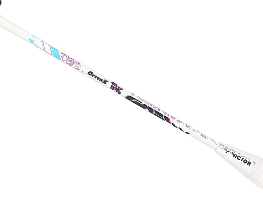 Victor DX-KF-A racket, DriveX professional series, G5 grip badminton racket, high tension Victor racket, unstrung pro racket, Pyrofil shaft racket, hard core technology Victor, nano fortify frame, badminton racket with free core, Victor 4U G5 unstrung, badminton racket with dynamic hex, elite level racket Victor, badminton for advanced players, sharp control racket, durable frame racket