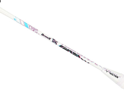 Victor DX-KF-A racket, DriveX professional series, G5 grip badminton racket, high tension Victor racket, unstrung pro racket, Pyrofil shaft racket, hard core technology Victor, nano fortify frame, badminton racket with free core, Victor 4U G5 unstrung, badminton racket with dynamic hex, elite level racket Victor, badminton for advanced players, sharp control racket, durable frame racket