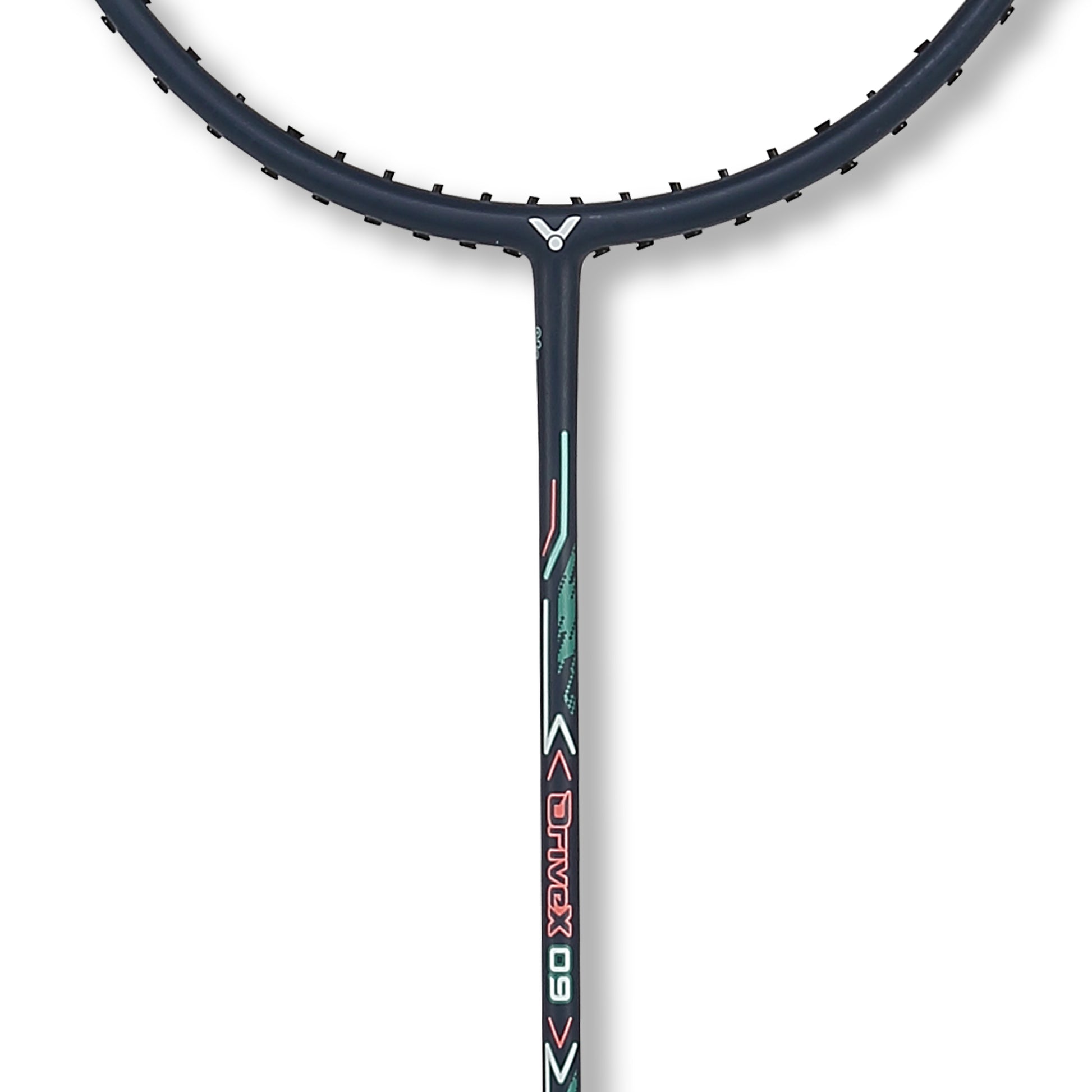 Victor DriveX 09 I, Victor graphite resin racket, medium flex badminton racket, SevenSix76 technology, lightweight control racket, 4U G5 Victor racket, badminton racket for teens, Victor Drivex series, quick release shaft, balance control racket, training level badminton racket, racket for smooth play, Victor racket with 6.8 shaft, badminton gear for players, DriveX 09 I model