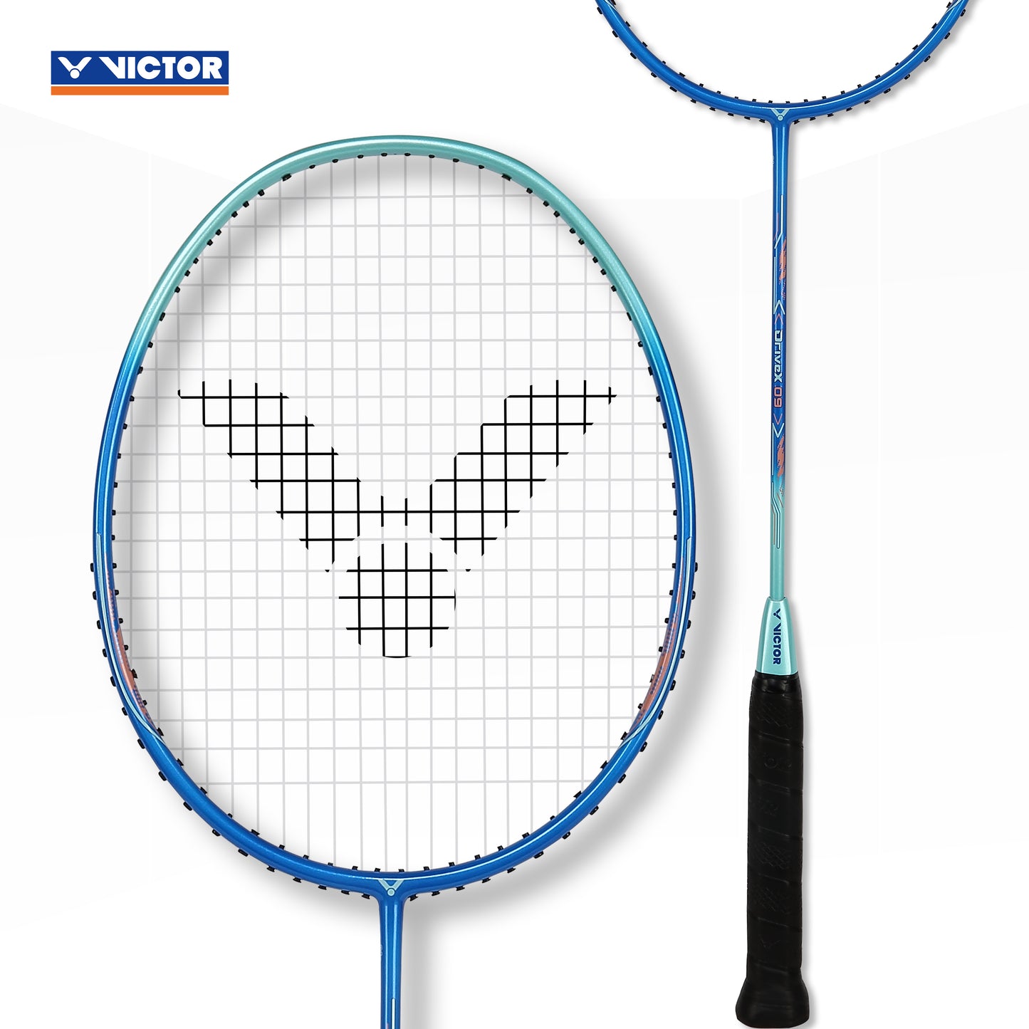 Victor Drive Strung Badminton Racket - X 09 M Drive X Series
