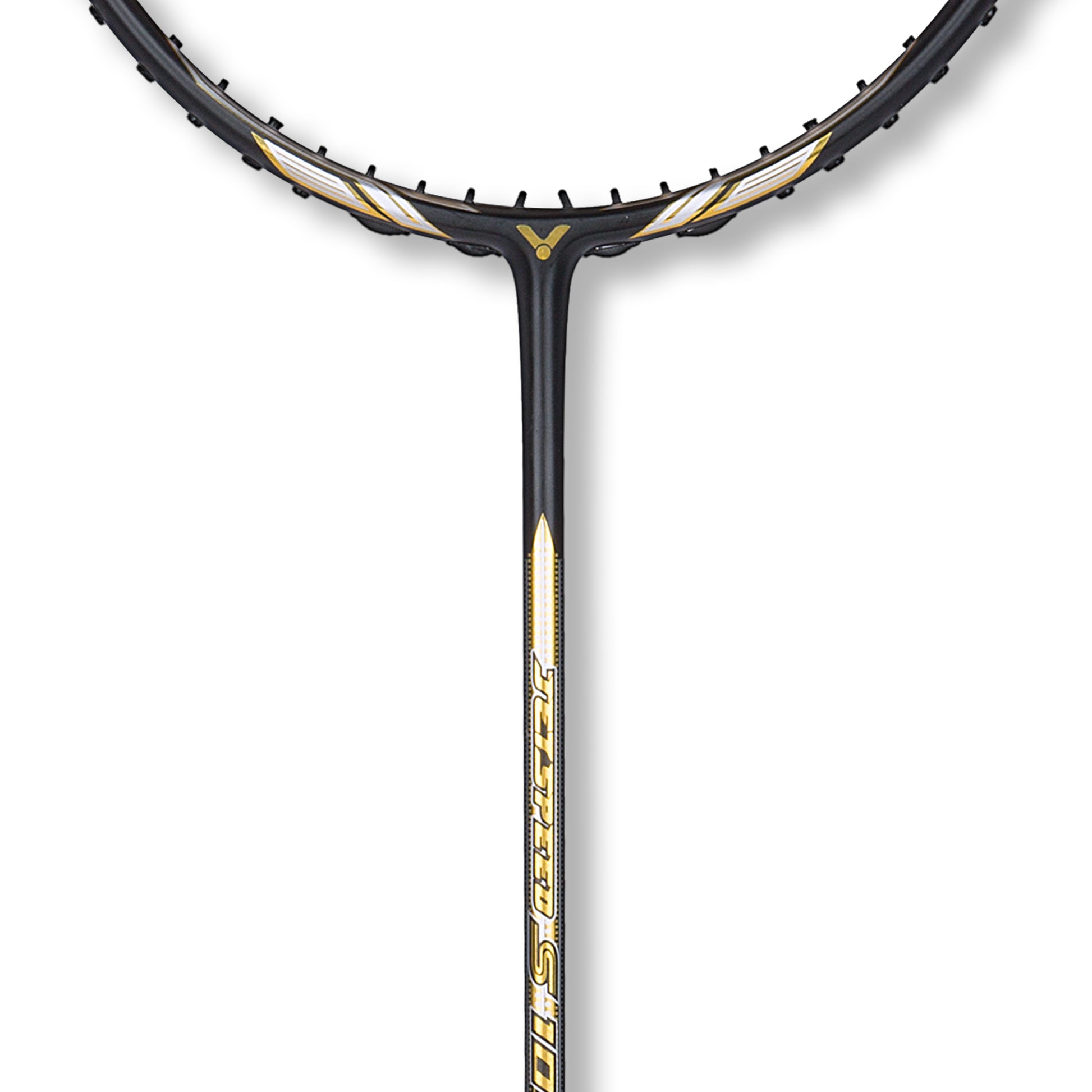 JETSPEED SERIES 10 racket, unstrung professional racket, high resilience graphite, pyrofil shaft, nano fortify technology, lightweight 4U racket, tournament badminton gear, fast swing racket, durable graphite frame, advanced performance racket, competitive badminton racket, flexible shaft, string tension control, professional sports equipment, lightweight racket