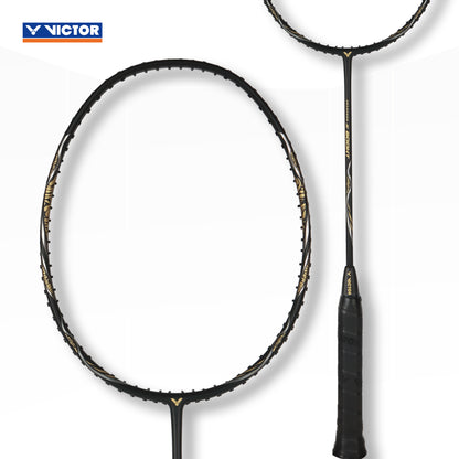 Victor Jetspeed JS-800HT, high tension badminton racket, Victor 4U G5 racket, graphite resin shaft, medium flex racket, badminton racket for pros, JS800HT Victor badminton, durable badminton racket, professional series racket, Jetspeed green racket, badminton racket with 31lbs tension, advanced level Victor racket, fast-paced racket, badminton racket for tournaments, resin frame racket