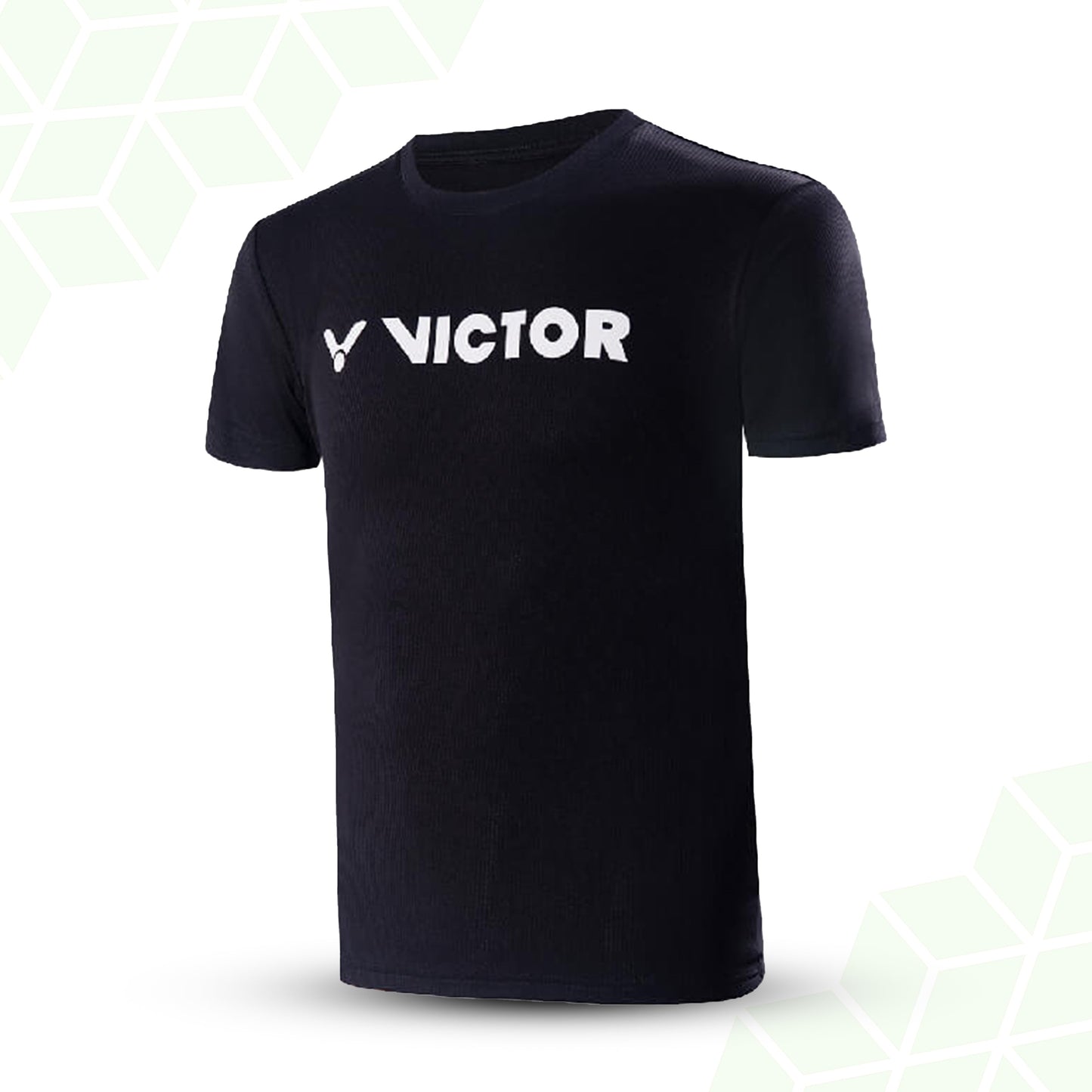 unisex cotton t-shirt, breathable cotton sportswear, Victor white cotton tee, lightweight badminton shirt, natural fiber sportswear, casual sports t-shirt, comfortable cotton top, men's and women's t-shirt, breathable cotton apparel, training sportswear, cotton badminton shirt, casual sports tee, Victor sports t-shirt, soft cotton fabric, versatile sportswear