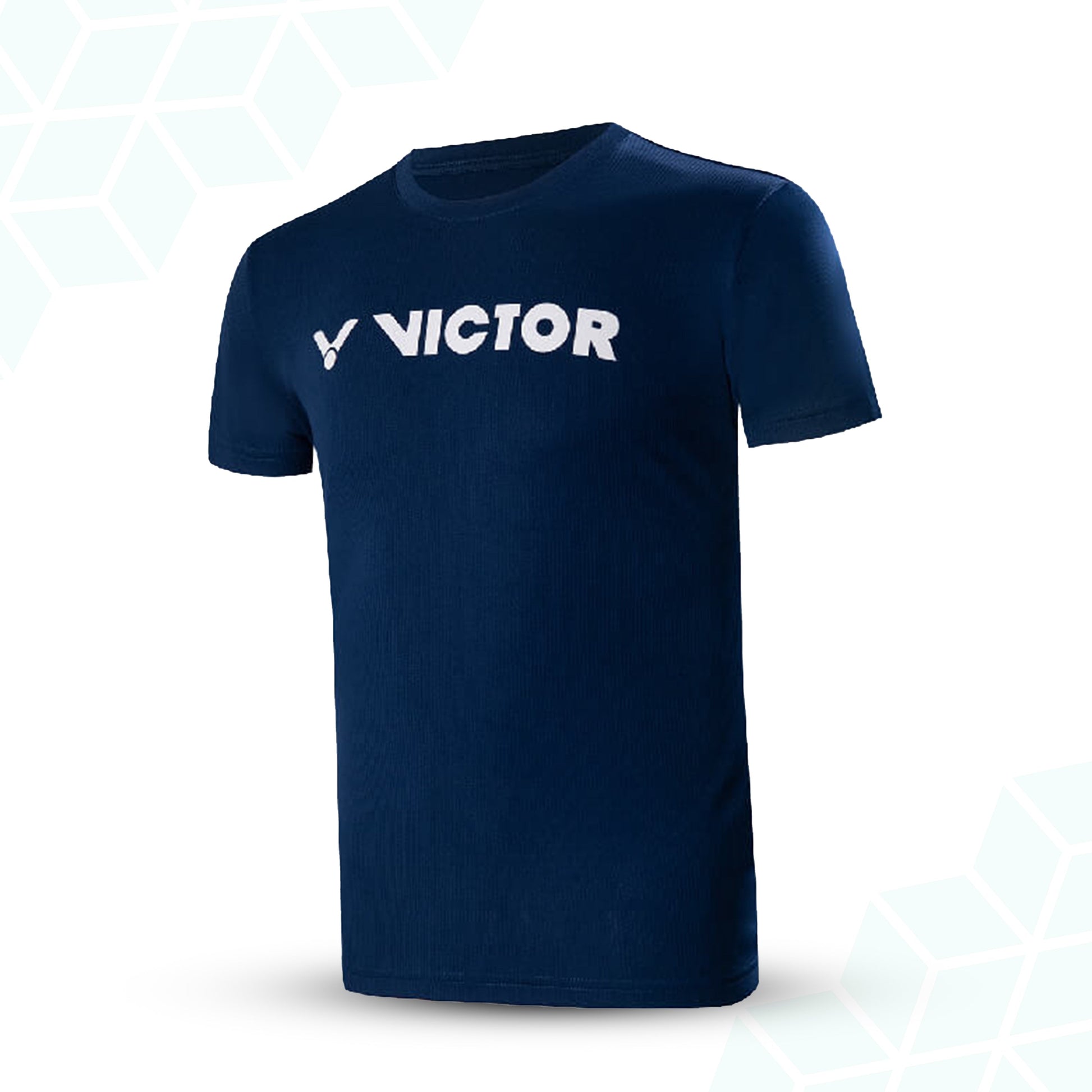unisex cotton t-shirt, breathable cotton sportswear, Victor white cotton tee, lightweight badminton shirt, natural fiber sportswear, casual sports t-shirt, comfortable cotton top, men's and women's t-shirt, breathable cotton apparel, training sportswear, cotton badminton shirt, casual sports tee, Victor sports t-shirt, soft cotton fabric, versatile sportswear