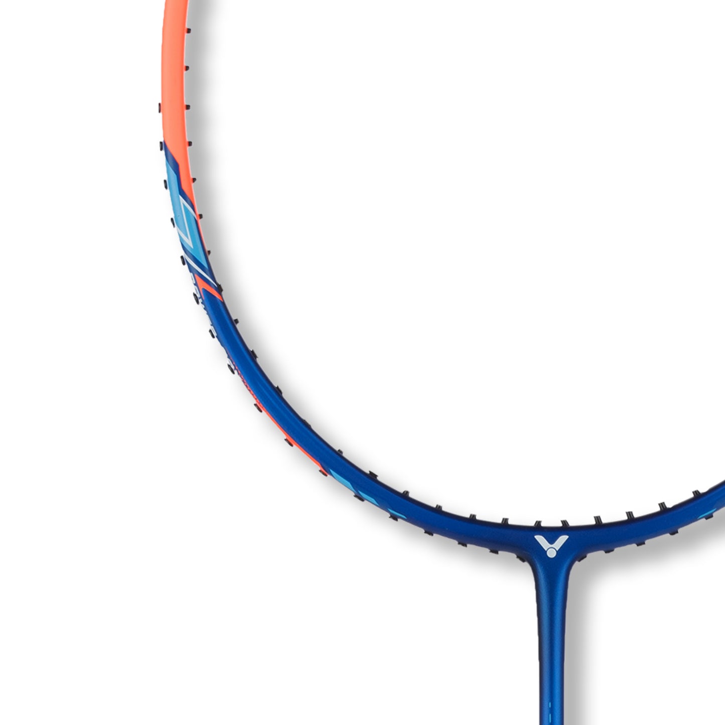 Victor Thruster Hammer racket, 5U strung racket, flexible badminton racket, high repulsion racket, powerful smash racket, graphite + resin frame, head heavy racket, aggressive play racket, Victor racket for attack, badminton racket for hard hitters, G6 grip Victor racket, lightweight graphite racket, badminton racket for performance, high string tension racket, Victor power racket