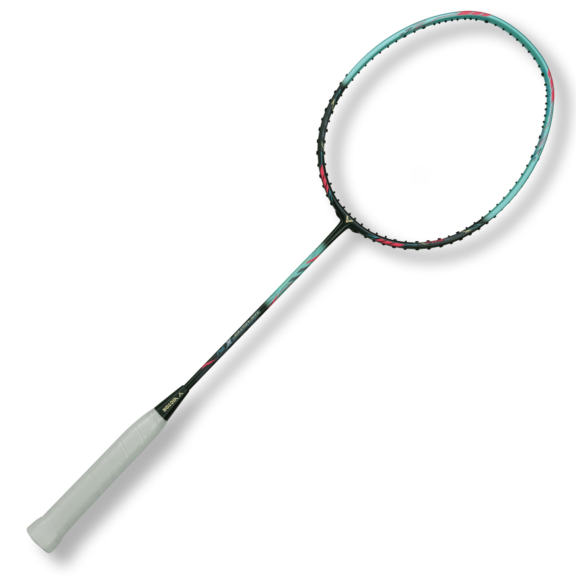 Victor TK-7U badminton racket, ultra lightweight 7U racket, nano resin shaft Victor, high tension racket up to 30 lbs, fiber reinforced frame, unstrung pro racket, speed-focused badminton gear, head heavy control racket, quick swing racket, G6 grip Victor, smash-optimized racket, durable lightweight racket, Victor advanced series, TK-7U tournament racket, flexible power racket