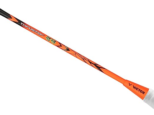 Victor Thruster Light racket, 5U G6 lightweight racket, head heavy balance, TK-PL-O racket, badminton for speed players, fast swing racket Victor, hard core technology, graphite shaft Victor, smash focused racket, lightweight control racket, training racket for advanced players, Victor power racket, TK series badminton gear, tournament level control, Victor pro design racket 