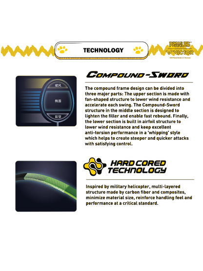 Victor Auraspeed SN white, unstrung Peanuts racket, professional level racket, high resilience graphite, Nano resin shaft, hard cored technology, 4U G5 racket, customizable string tension, clean white design, stylish performance racket, badminton for intermediate players, speed and power racket, lightweight racket for agility, Victor ARS SN series, limited edition badminton gear
